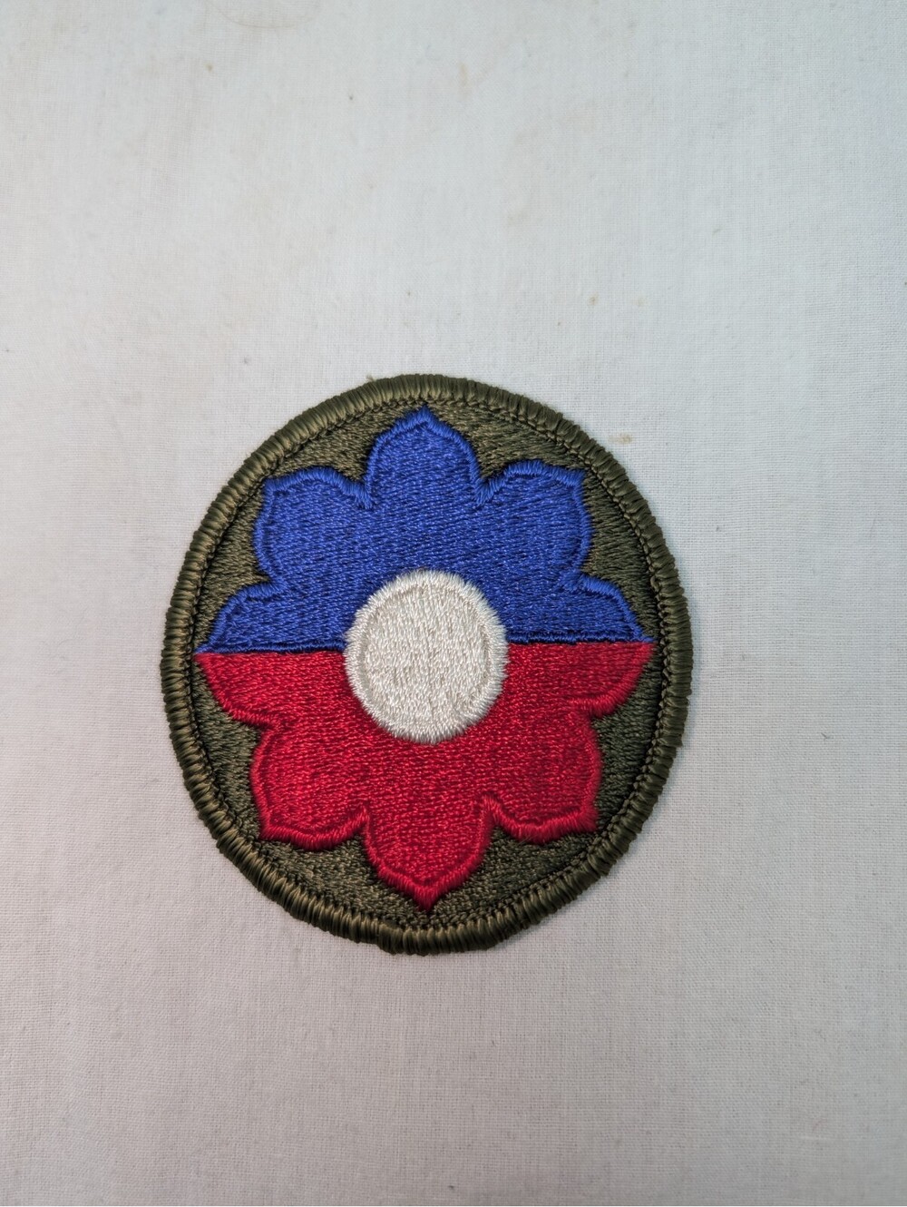 GENUINE U.S. ARMY PATCH: 9TH INFANTRY DIVISION - COLOR